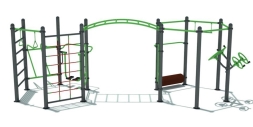 Гимнастический комплекс ГК-004 для уличных спортивных площадок