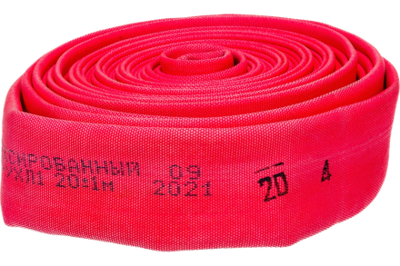 Рукав пожарный напорный латексированный (20 м; 66 мм) с головками ГР-70 Спец ОГН-РУК9, фото 2