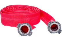 Рукав пожарный напорный латексированный (20 м; 66 мм) с головками ГР-70 Спец ОГН-РУК9 Рукав пожарный напорный латексированный (20 м; 66 мм) с головками ГР-70 Спец ОГН-РУК9
