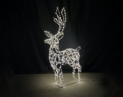 Световая фигура Олень стилизованный малый d016, фото 2