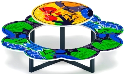 Столик детский Ромашка (граффити) МФ 31.01.10-03, фото 3 Столик детский Ромашка (граффити) МФ 31.01.10-03, фото 3