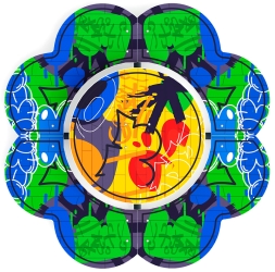 Столик детский Ромашка (граффити) МФ 31.01.10-03, фото 2 Столик детский Ромашка (граффити) МФ 31.01.10-03, фото 2