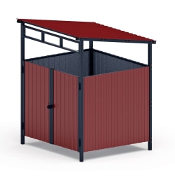 Навес контейнерной площадки для мусора (1 секция) МФ 55.02.02.1-04, фото 3