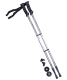 Палки для скандинавской ходьбы Longway, 77-135 см, 2-секционные, серый/чёрный