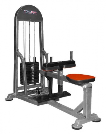 Икроножный станок (голень сидя) (стек 70кг, нагрузка  210кг) ТГ-0230-C, фото 1