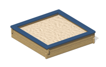 Песочница ПС-02 для детской площадки