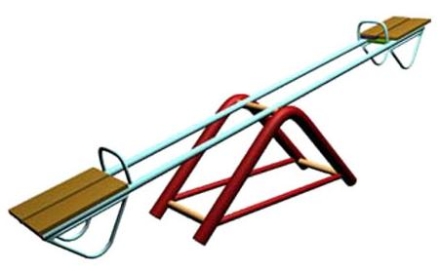 Качели-балансир М-3 CКИ 036 для детской площадки, фото 1