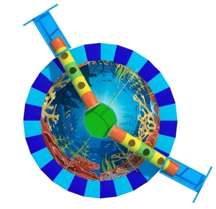 Горка Вулкан Коралл 360°, фото 1