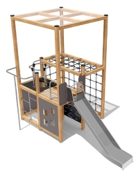 Игровой комплекс Эко Кубус VST 4508/2 для детской площадки, фото 1