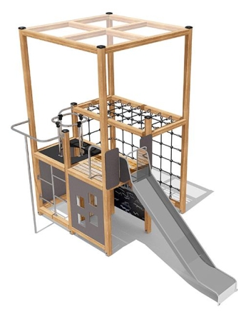 Игровой комплекс Эко Кубус VST 4508/2 для детской площадки, фото 1