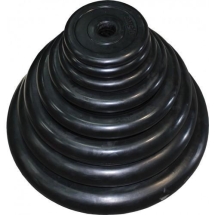 Диск обрезиненный ZSO черный &quot;Classic&quot; D-26, 2,5 кг