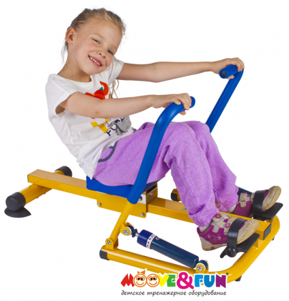 Детский гребной тренажер с двумя рукоятками, фото 10