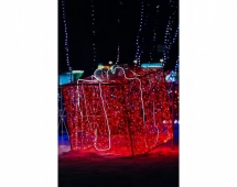 Световая фигура Подарок (диаметр 0,4 м)