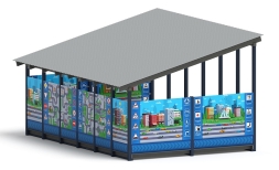 Теневой навес (ДПС) - МФ 71.6.4-14, фото 2 Теневой навес (ДПС) - МФ 71.6.4-14, фото 2