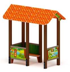 Домик средний 1 (Полянка) МФ 10.01.05-04, фото 2 Домик средний 1 (Полянка) МФ 10.01.05-04, фото 2