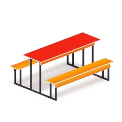 Столик для взрослых - МФ 32.01.01-01, фото 1 Столик для взрослых - МФ 32.01.01-01, фото 1