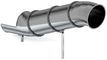 Горка 1500 нержавеющая сталь SNTP 1500.764, фото 4