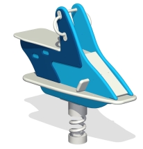 Качалка на пружине Скутер КБ-72 для игровой площадки