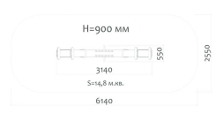 Качели-балансир Н24.04104 для детской площадки, фото 2