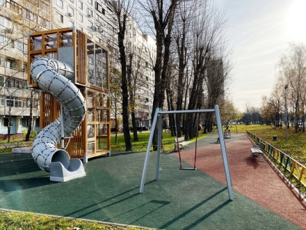 Качели Взлет Fairytale КЧ080.00.2 для детской площадки, фото 4