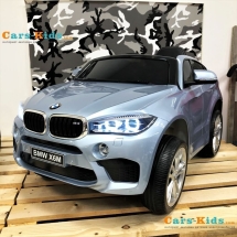 Электромобиль BMW X6M Mini JJ2199 серебристый