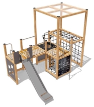 Игровой комплекс Эко Кубус VST 4508 для детской площадки