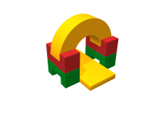 Мягкий спортивный модуль «Дуга»