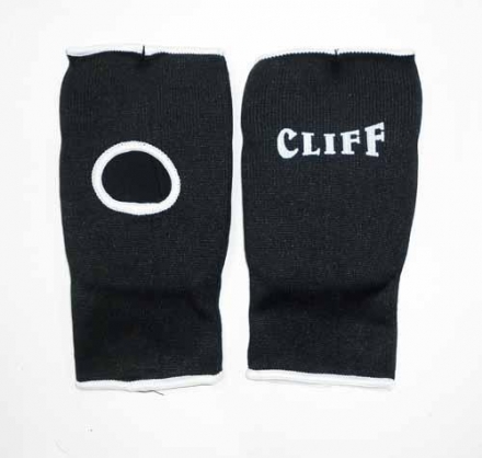 Защита кисти для единоборств х/б черная р.L, фото 1