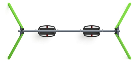 Качели двойные М2 - ИО 12.М.04.04.03-02, фото 5