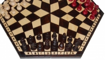 Шахматы "На троих" большие
