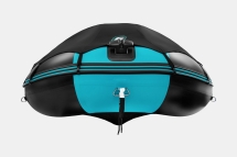 Gladiator C 420 AL ACTIVE Черно-бирюзовый моторная лодка ПВХ Алюминиевый пайол