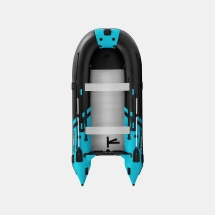 Gladiator C 420 AL ACTIVE Черно-бирюзовый моторная лодка ПВХ Алюминиевый пайол