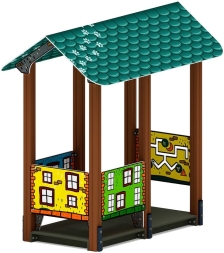 Домик средний 2 (Город) МФ 10.01.06-01, фото 4 Домик средний 2 (Город) МФ 10.01.06-01, фото 4