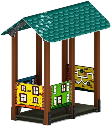 Домик средний 2 (Город) МФ 10.01.06-01, фото 4