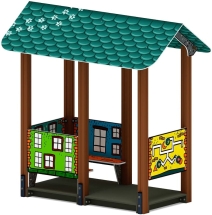 Домик средний 2 (Город) МФ 10.01.06-01 Домик средний 2 (Город) МФ 10.01.06-01