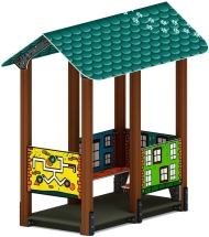 Домик средний 2 (Город) МФ 10.01.06-01 Домик средний 2 (Город) МФ 10.01.06-01