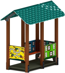 Домик средний 2 (Город) МФ 10.01.06-01, фото 2 Домик средний 2 (Город) МФ 10.01.06-01, фото 2