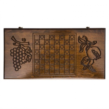 Нарды резные "Хайастан" 50, Haleyan, фото 1