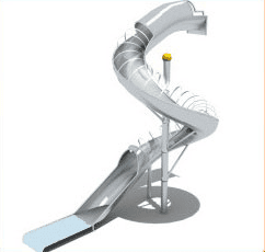 Светопрозрачная горка-труба, фото 5