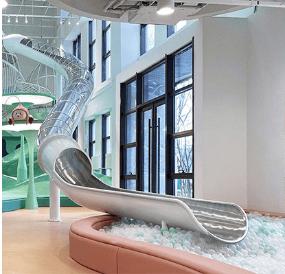 Светопрозрачная горка-труба, фото 2