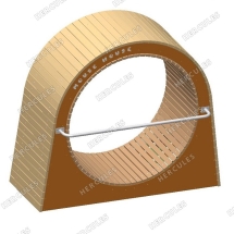 Уличная беговая дорожка Мышиный дом