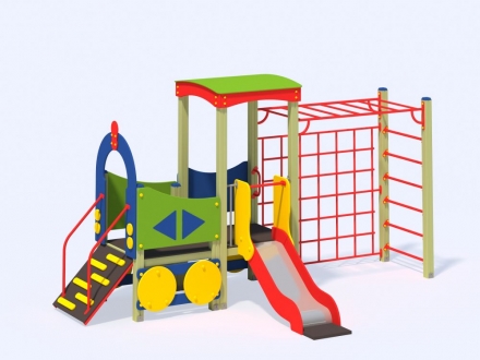 МФ 4.053 Паровоз с рукоходом и горкой, фото 2