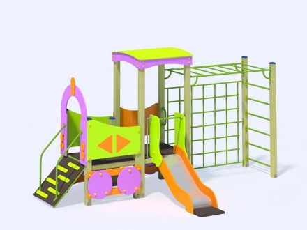 МФ 4.053 Паровоз с рукоходом и горкой, фото 3