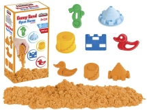 Цветной кинетический песок 500 гр. с формами Pilsan Super Sand (01-021)