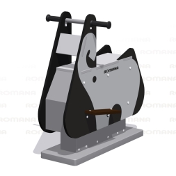 Качалка одноместная Romana 108.29.00-05 для детской площадки, фото 2