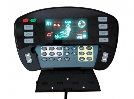 Массажное кресло Takasima Venerdi Futuro Design Black yellow, фото 2