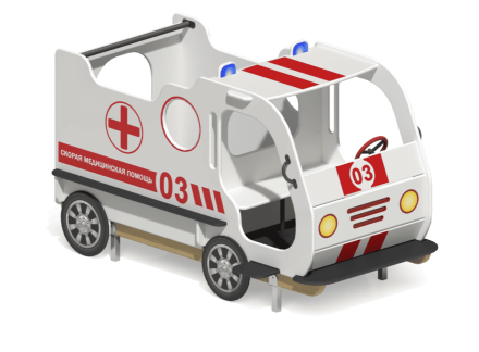 Игровой комплекс Скорая помощь ИО-10.3 для детской площадки, фото 1