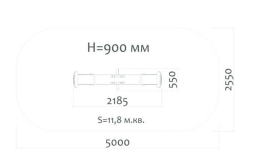 Качели-балансир Н24.04103 для детской площадки, фото 2