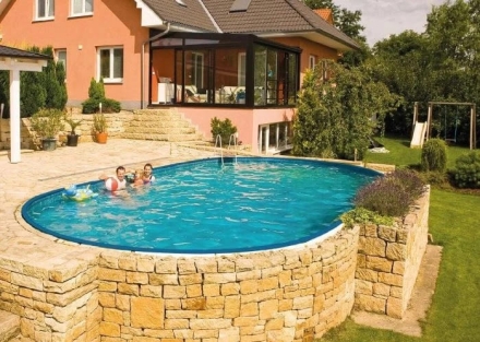 Бассейн Mountfield Ibiza 12,0х6,0х1,5 м, голубой, фото 1