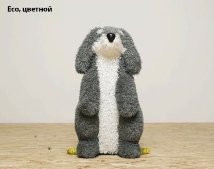 Топиари зайчик Тёма - газон Eco, цветной, фото 1